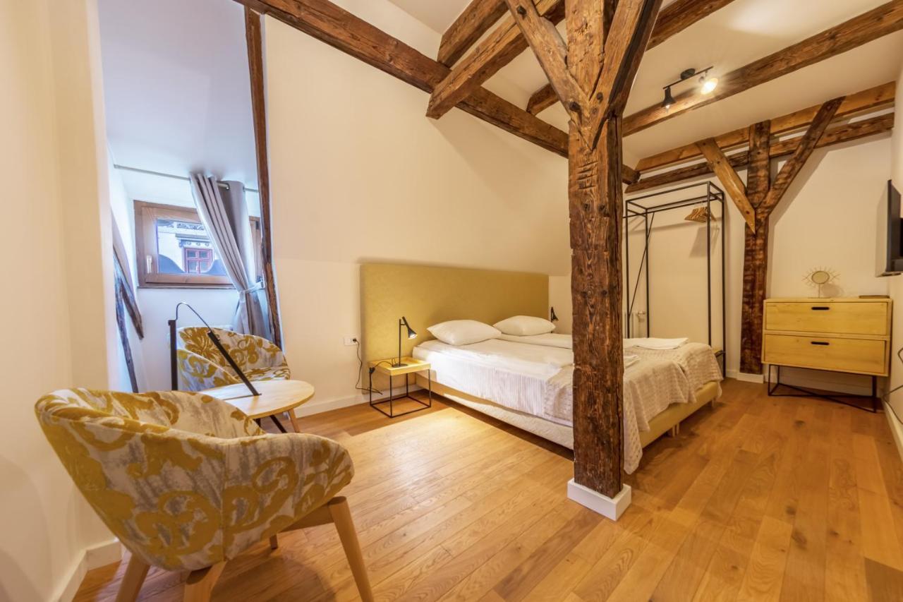 Rossmarkt Haus Brašov Exteriér fotografie